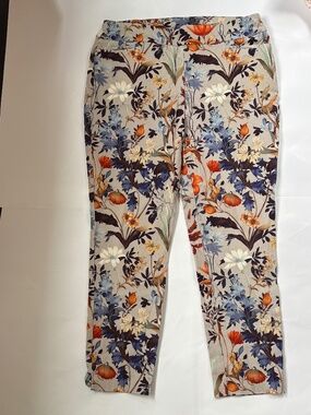 Floral Chico's Pants